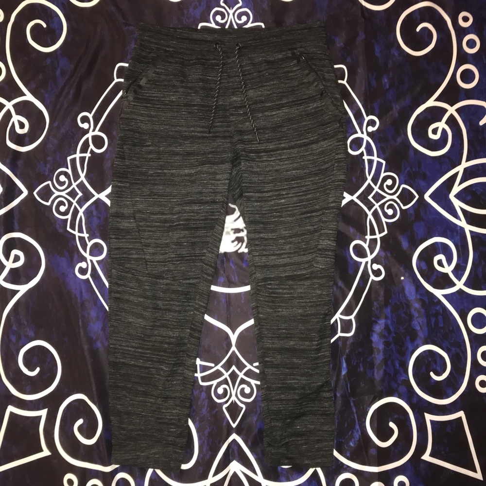Ocean Current Black Joggers